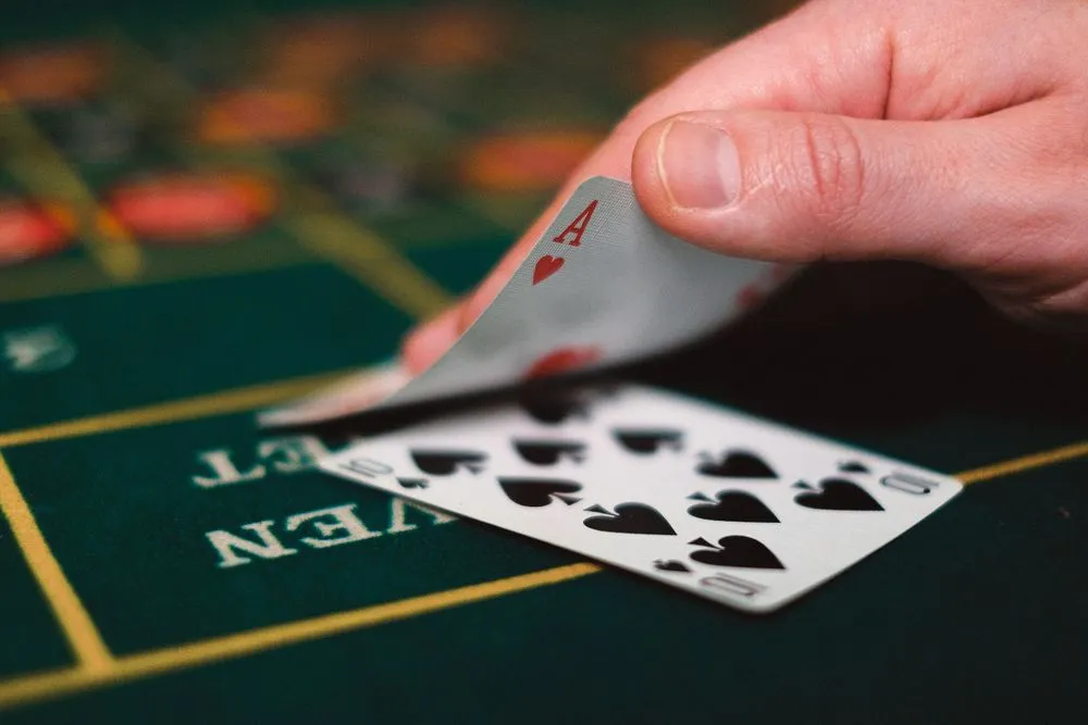 Casino Blackjack Table